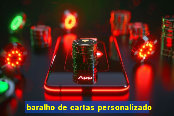 baralho de cartas personalizado